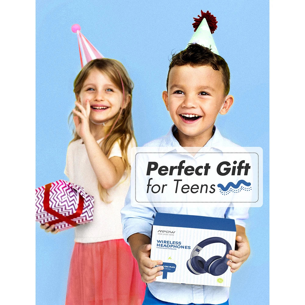 CH6 Plus Bluetooth Kids Headphones V5.0 Wireless Headset - S & R Enterprises