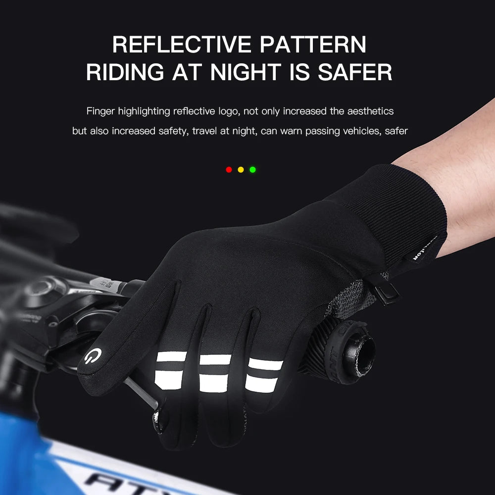 Touch Screen Silicone Anti-slip Gloves , Windproof/ Breathable - S & R Enterprises