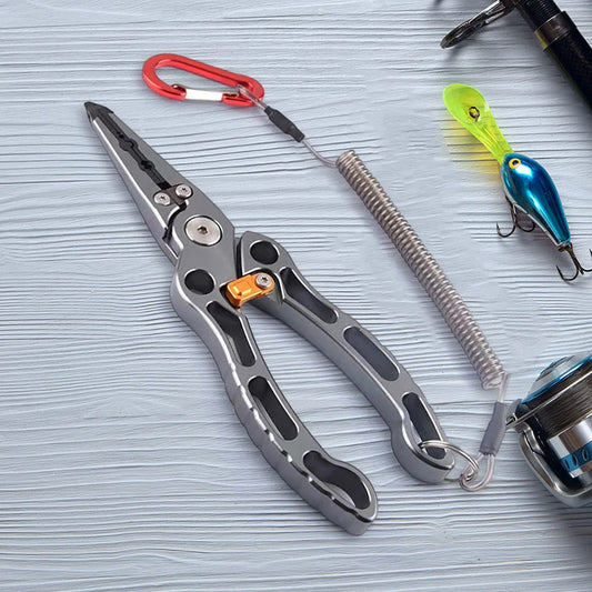 Titanium Alloy Fishing Pliers Fishing Tackle Gear - S & R Enterprises