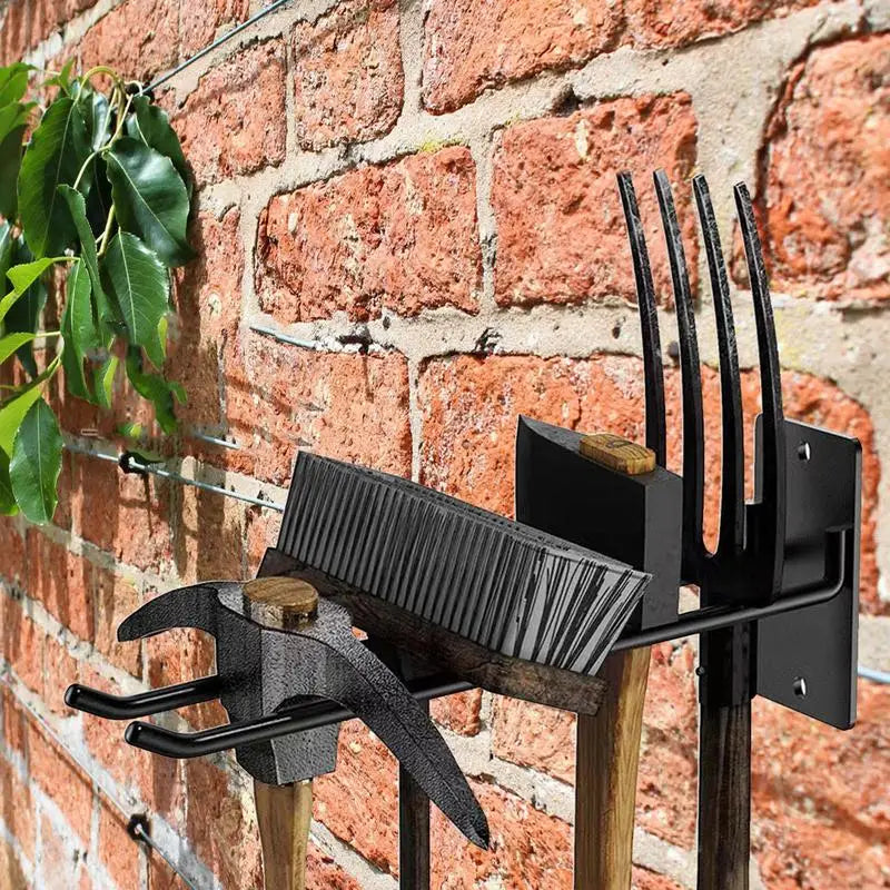 Tool Storage System Hooks Wall Holder Garage Storage Multi-Purposes Garden Tool