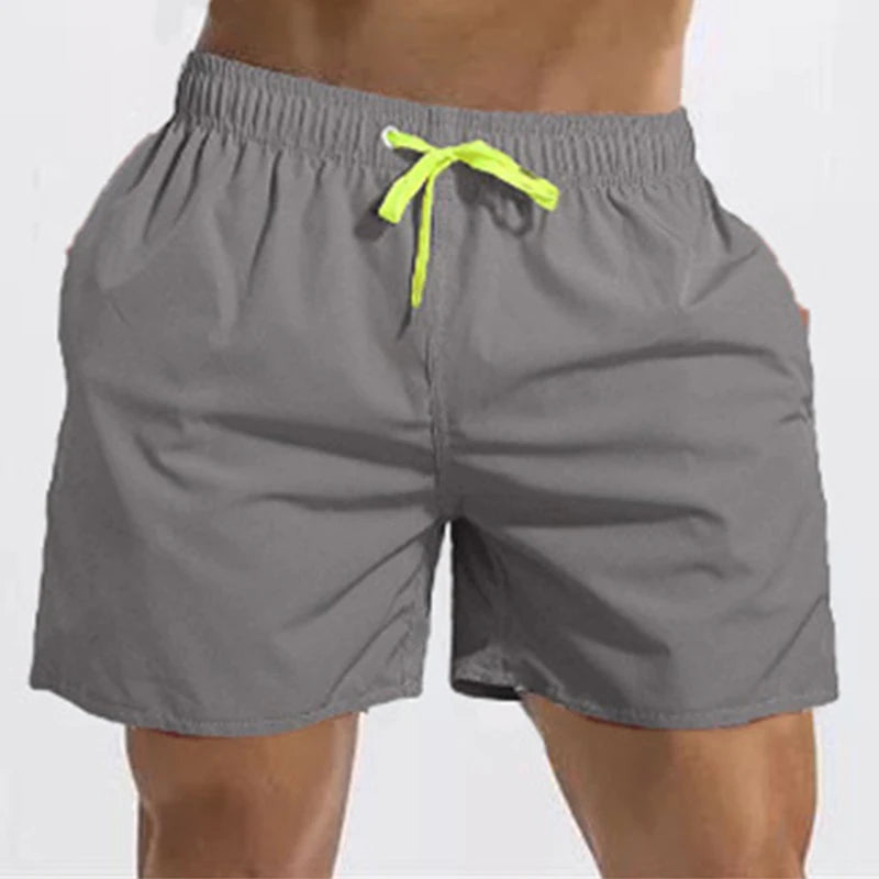 Men's Swim Shorts Summer Colorful Swimwear Man Swimsuit