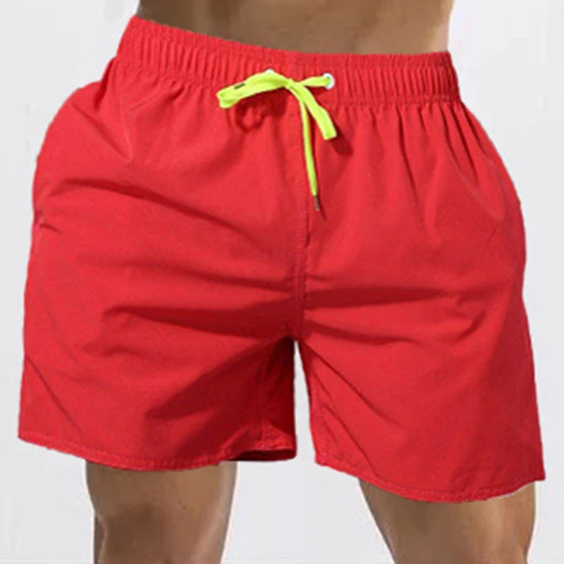 Men's Swim Shorts Summer Colorful Swimwear Man Swimsuit