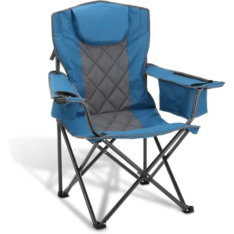 Portable folding camping chair for four people camping equipment