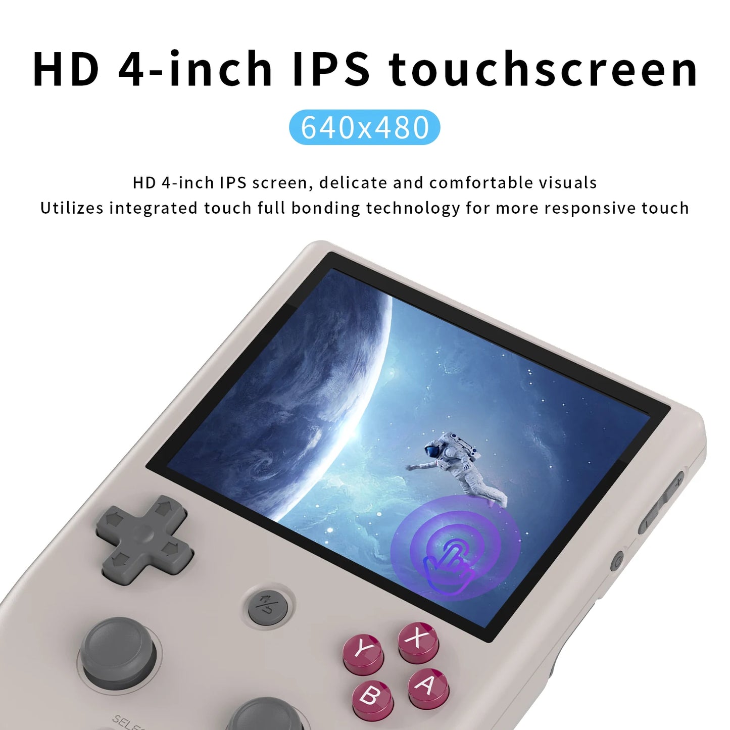 ANBERNIC RG405V Handheld Game Console 4’’ IPS Touch Screen Android 12 Unisoc Tiger T618 64-bit Game Player 5500mAh OTA Update - S & R Enterprises