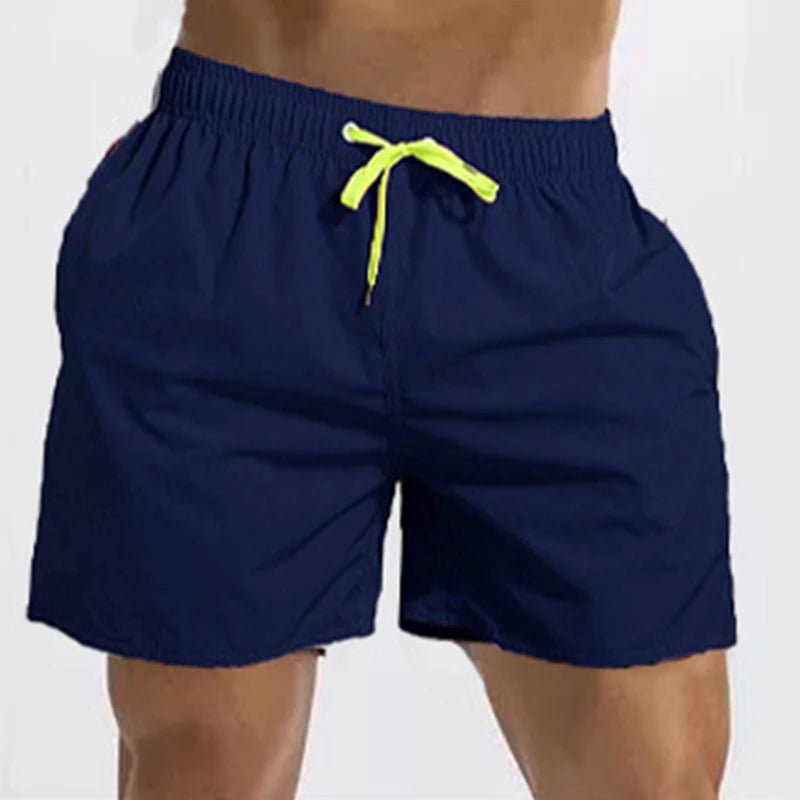 Men's Swim Shorts Summer Colorful Swimwear Man Swimsuit