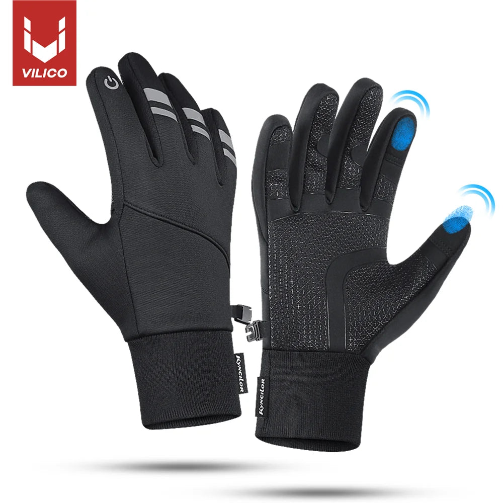 Touch Screen Silicone Anti-slip Gloves , Windproof/ Breathable - S & R Enterprises