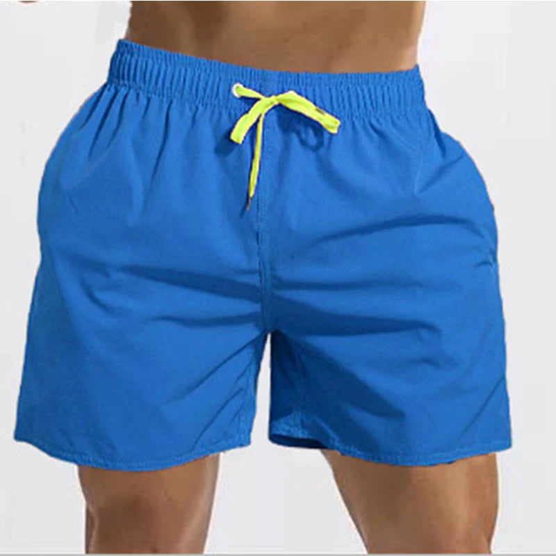 Men's Swim Shorts Summer Colorful Swimwear Man Swimsuit