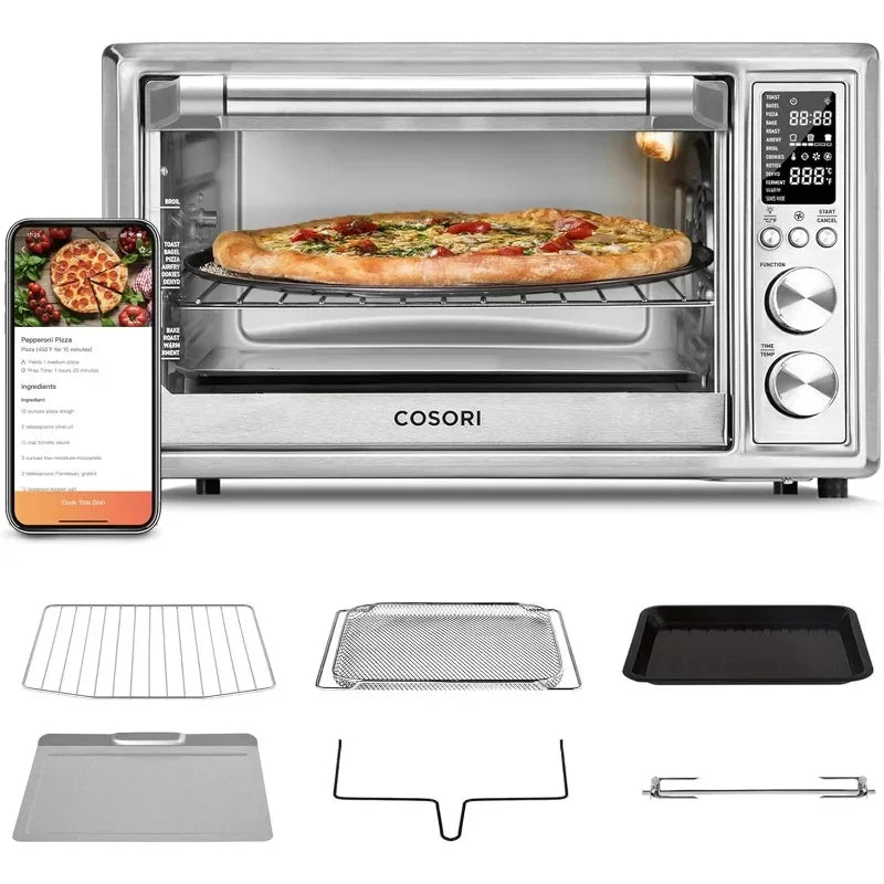 COSORI Smart 13-in-1 Air Fryer Toaster Oven Combo,  Rotisserie Sous Vide Convection Oven
