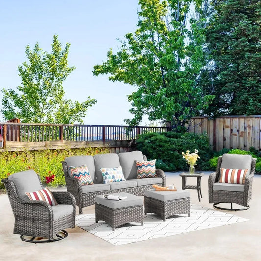 Garden Sofas Conversation Sets Outdoor Wicker Rattan Chairs - S & R Enterprises